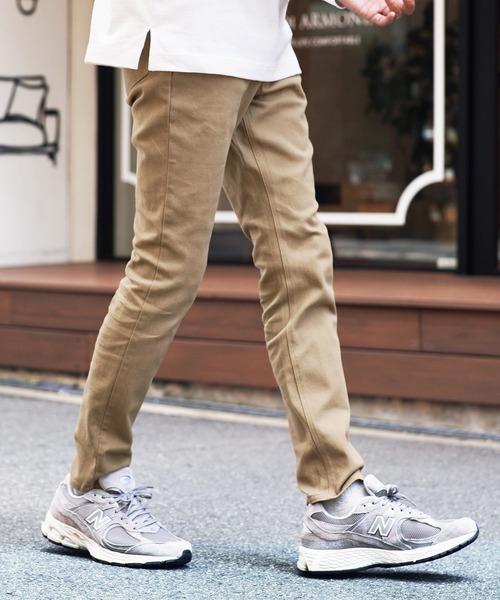 ストレッチ チノ スリムパンツ（チノパンツ）｜JIGGYS SHOP