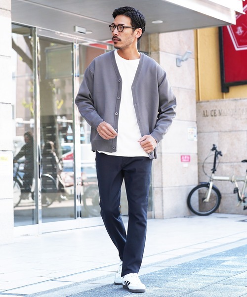 RIKOネイビーS roshell チノパン メンズ ボトムス スリムフィット スキニー