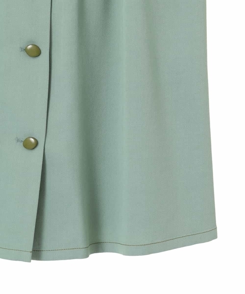 Jocomomola（ホコモモラ）の「スプリングコートワンピース（その他アウター・レディース・ライトブルー/マスタード・40）」の6枚目の写真