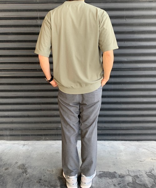 JEANS FACTORY （ジーンズファクトリー）の「[NOIR FABRIK/ヌワールファブリック] トロピカル2WAYストレッチアンクルトラウザー（その他パンツ・メンズ・ブラック/グレー・S/M）」の5枚目の写真