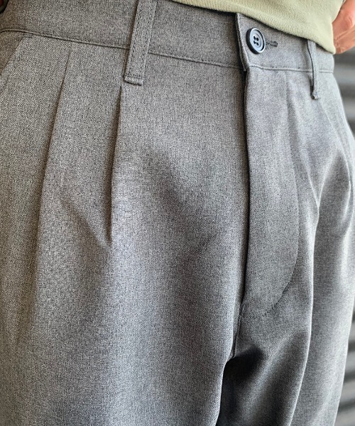 JEANS FACTORY （ジーンズファクトリー）の「[NOIR FABRIK/ヌワールファブリック] トロピカル2WAYストレッチアンクルトラウザー（その他パンツ・メンズ・ブラック/グレー・S/M）」の6枚目の写真