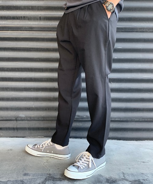 JEANS FACTORY （ジーンズファクトリー）の「[NOIR FABRIK/ヌワールファブリック] トロピカル2WAYストレッチアンクルトラウザー（その他パンツ・メンズ・ブラック/グレー・S/M）」の7枚目の写真