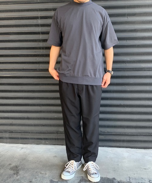 JEANS FACTORY （ジーンズファクトリー）の「[NOIR FABRIK/ヌワールファブリック] トロピカル2WAYストレッチアンクルトラウザー（その他パンツ・メンズ・ブラック/グレー・S/M）」の9枚目の写真
