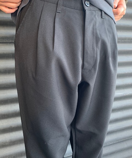 JEANS FACTORY （ジーンズファクトリー）の「[NOIR FABRIK/ヌワールファブリック] トロピカル2WAYストレッチアンクルトラウザー（その他パンツ・メンズ・ブラック/グレー・S/M）」の11枚目の写真
