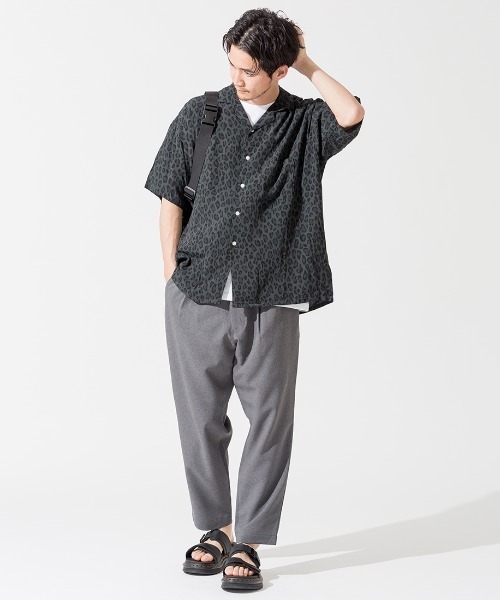 JEANS FACTORY （ジーンズファクトリー）の「[NOIR FABRIK/ヌワールファブリック] トロピカル2WAYストレッチアンクルトラウザー（その他パンツ・メンズ・ブラック/グレー・S/M）」の22枚目の写真
