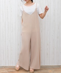 プリーツキャミオールインワンアンサンブル