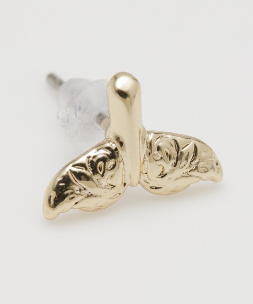 Kahiko(カヒコ)の「【Kahiko】ハワジュ風ホエールテールピアス4点セット(ピアス(両耳用)・レディース・シルバー/ゴールド・FREE)」の3枚目の写真