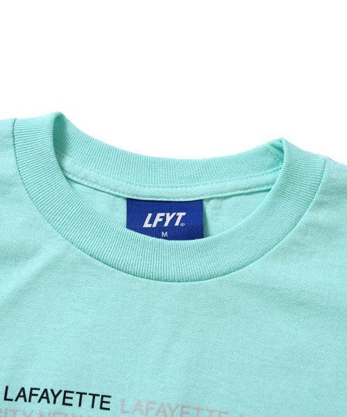 LFYT（エルエフワイティー）の「LFYT ラファイエット [Lafayette] - リバティー ニューヨーク 半袖 グラフィック Tシャツ [LIBERTY OF NY TEE]（Tシャツ/カットソー・メンズ・ホワイト/ブラック/ライトグリーン・LARGE/X-LARGE/MEDIUM/SMALL）」の9枚目の写真