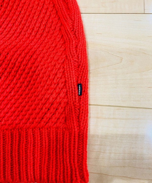 DIESEL（ディーゼル）の「ケーブル編み カラーブロック タートル