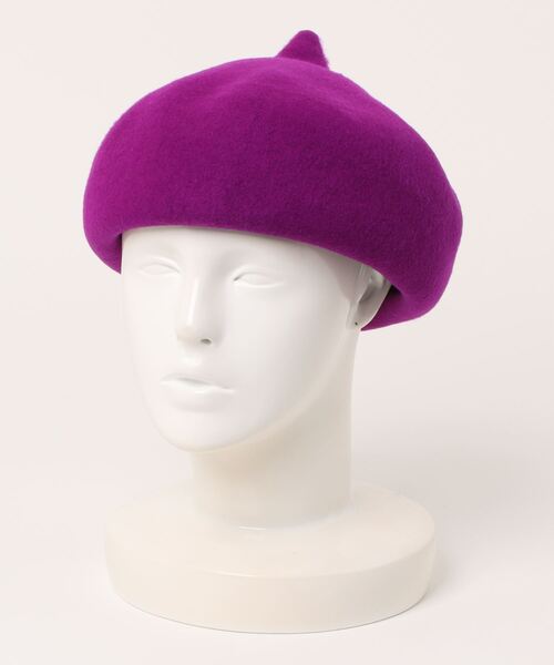 チャイハネ（チャイハネ）の「【チャイハネ】チョマベレー帽（ハンチング/ベレー帽・レディース・ブラック/ベージュ/カーキ/イエロー/オレンジ/ワイン/ターコイズブルー/ネイビー/グリーン/ダークオレンジ/オレンジ系その他/マスタード/パープル/オフホワイト/ライトグレー/ブラウン/パープル系その他/レッド・FREE）」の11枚目の写真