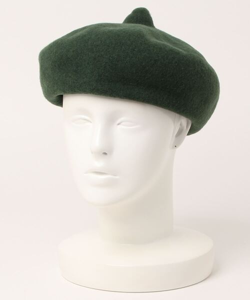 チャイハネ（チャイハネ）の「【チャイハネ】チョマベレー帽（ハンチング/ベレー帽・レディース・ブラック/ベージュ/カーキ/イエロー/オレンジ/ワイン/ターコイズブルー/ネイビー/グリーン/ダークオレンジ/オレンジ系その他/マスタード/パープル/オフホワイト/ライトグレー/ブラウン/パープル系その他/レッド・FREE）」の7枚目の写真