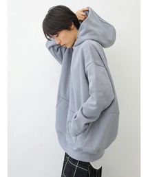 AMERICAN HOLIC | バックドレープ裏毛裏起毛カットプルオーバー　＊(パーカー)