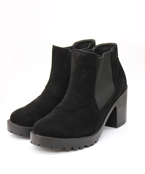 Chico（チコ）の「スエードサイドゴアブーツ（ブーツ・レディース・ブラック/ブラウン/カーキ・SMALL/MEDIUM/LARGE）」の11枚目の写真