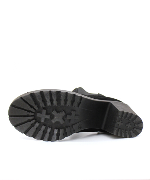 Chico（チコ）の「スエードサイドゴアブーツ（ブーツ・レディース・ブラック/ブラウン/カーキ・SMALL/MEDIUM/LARGE）」の14枚目の写真