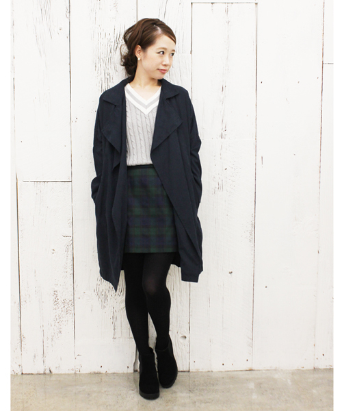 Chico（チコ）の「スエードサイドゴアブーツ（ブーツ・レディース・ブラック/ブラウン/カーキ・SMALL/MEDIUM/LARGE）」の7枚目の写真