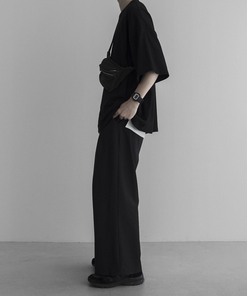 remer(リメール)の「loose basic Tee / ルーズベーシックT(Tシャツ/カットソー・メンズ・チャコールグレー/ライトグレー/ベージュ/ブルーグレー/マスタード/ブラック/カーキ/ブラウン/アッシュグレー/ホワイト/グレイッシュベージュ/ブラック系その他/ベージュ系その他・SMALL/MEDIUM/LARGE/X-SMALL/X-LARGE)」の20枚目の写真