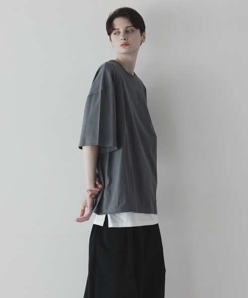 loose basic Tee / ルーズベーシックT（Tシャツ/カットソー）｜remer
