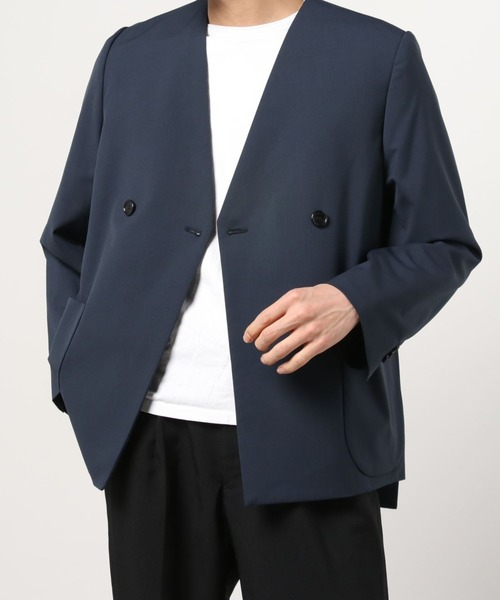 voaaovセットアップ washable wool ネイビーsize1 voaaovセットアップ washable wool ネイビーsize1 - メルカリ