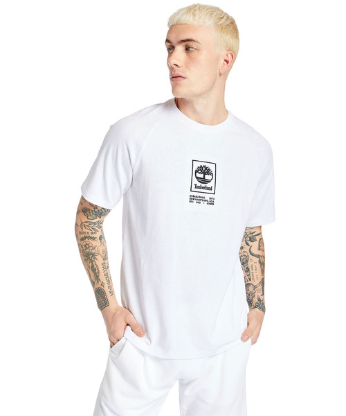 セール メンズ 半袖 ヘビー ウェイト ロゴ Tシャツ Tシャツ カットソー Timberland ティンバーランド のファッション通販 Zozotown