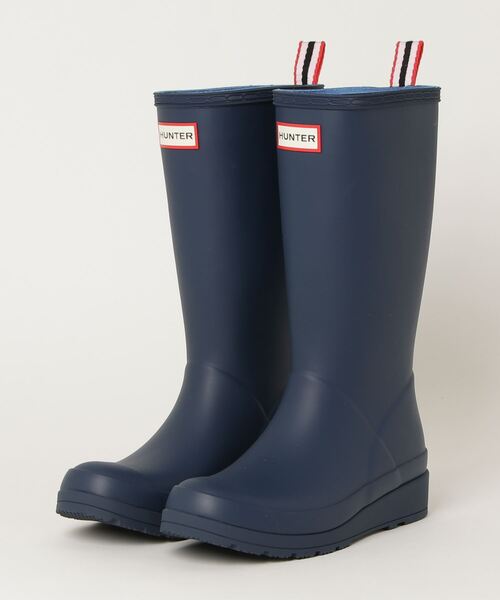 HUNTER（ハンター）の「HUNTER/ハンター ORIGINAL PLAY BOOT TALL プレイブーツ 正規取扱店 防水 レインブーツ WFT2007RMA（レインシューズ・レディース・レッド/ブラック/ネイビー系1・25.0cm/23.0cm/22.0cm/24.0cm）」の3枚目の写真