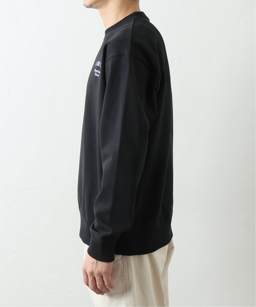417 EDIFICE（フォーワンセブンエディフィス）の「【 FAMOUS DEPARTMENT STORE / フェイマス デパートメント ストア】 胸刺繍クルーネック（スウェット・メンズ・ライトグレー/ブラック/サファリグリーン/ホワイト・SMALL/MEDIUM/LARGE）」の8枚目の写真