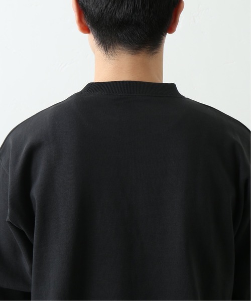 417 EDIFICE（フォーワンセブンエディフィス）の「【 FAMOUS DEPARTMENT STORE / フェイマス デパートメント ストア】 胸刺繍クルーネック（スウェット・メンズ・ライトグレー/ブラック/サファリグリーン/ホワイト・SMALL/MEDIUM/LARGE）」の10枚目の写真