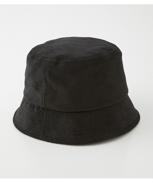 AZUL by moussy（アズールバイマウジー）の「CORDUROY BUCKET HAT/コーデュロイバケットハット（ハット・レディース・ライトブルー/ライトベージュ/ブラック・FREE）」の5枚目の写真