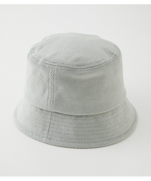 AZUL by moussy（アズールバイマウジー）の「CORDUROY BUCKET HAT/コーデュロイバケットハット（ハット・レディース・ライトブルー/ライトベージュ/ブラック・FREE）」の15枚目の写真