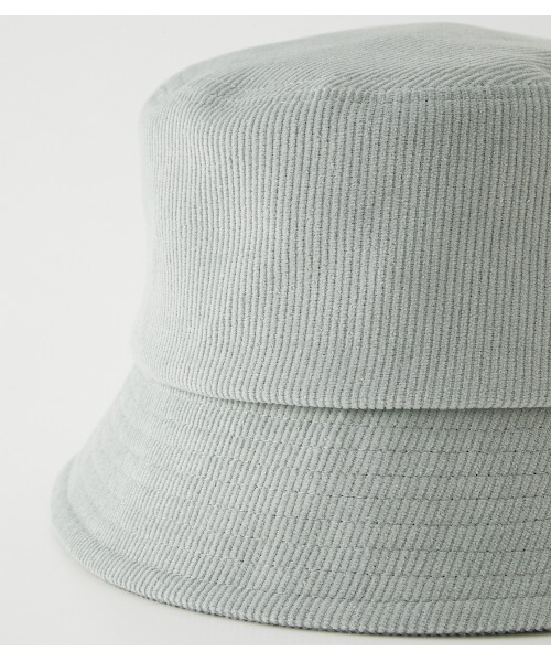AZUL by moussy（アズールバイマウジー）の「CORDUROY BUCKET HAT/コーデュロイバケットハット（ハット・レディース・ライトブルー/ライトベージュ/ブラック・FREE）」の16枚目の写真