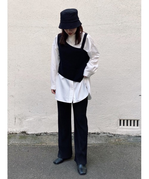 AZUL by moussy（アズールバイマウジー）の「CORDUROY BUCKET HAT/コーデュロイバケットハット（ハット・レディース・ライトブルー/ライトベージュ/ブラック・FREE）」の21枚目の写真