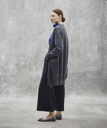 drawer ロングカーディガン Drawer ロングカーディガン 長袖 天竺織