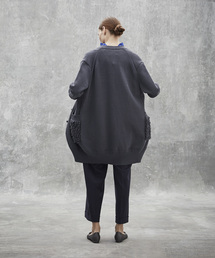 Drawerドゥロワー　7GフリンジVネックロングカーディガン　Fフリーサイズ Drawerドゥロワー 7GフリンジVネックロングカーディガン F