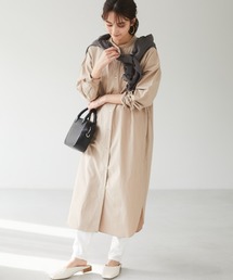 CRAFT STANDARD BOUTIQUE | バンドカラーシャツワンピース　＊(シャツワンピース)