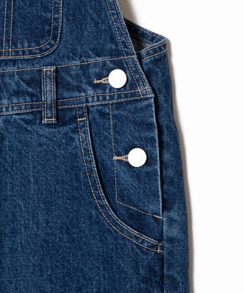 WEGO（ウィゴー）の「WEGO/【XS～Lサイズ】デニムオーバーオール（サロペット/オーバーオール・レディース・ホワイト/ナチュラル/インディゴブルー/コバルトブルー/その他1/ブラック系その他/その他2・X-SMALL/SMALL/MEDIUM/LARGE）」の13枚目の写真