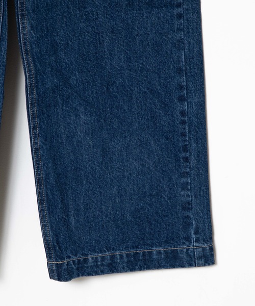 WEGO（ウィゴー）の「WEGO/【XS～Lサイズ】デニムオーバーオール（サロペット/オーバーオール・レディース・ホワイト/ナチュラル/インディゴブルー/コバルトブルー/その他1/ブラック系その他/その他2・X-SMALL/SMALL/MEDIUM/LARGE）」の8枚目の写真