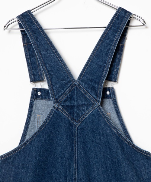 WEGO（ウィゴー）の「WEGO/【XS～Lサイズ】デニムオーバーオール（サロペット/オーバーオール・レディース・ホワイト/ナチュラル/インディゴブルー/コバルトブルー/その他1/ブラック系その他/その他2・X-SMALL/SMALL/MEDIUM/LARGE）」の14枚目の写真