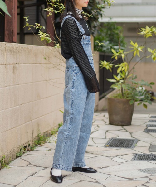 WEGO/【XS～Lサイズ】デニムオーバーオール（サロペット