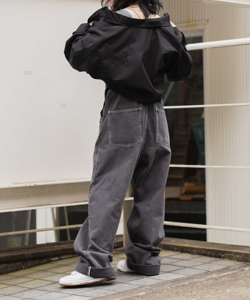 WEGO/【XS～Lサイズ】デニムオーバーオール（サロペット