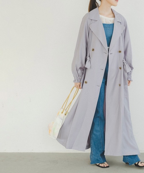 FREE'S MART(フリーズマート)の「【Sシリーズ対応】◆ピンタック前後差フレアデニム(デニムパンツ・レディース・ブルー/ホワイト系その他/パープル系その他・SMALL/MEDIUM)」の18枚目の写真