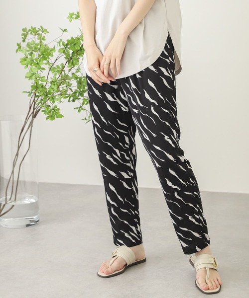 SENSE OF PLACE by URBAN RESEARCH（センスオブプレイスバイアーバンリサーチ）の「アニマルプリントパンツ(ゼブラ)（その他パンツ・レディース・ホワイト系その他/ブラック系その他・ONE）」の4枚目の写真