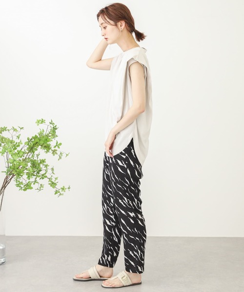 SENSE OF PLACE by URBAN RESEARCH（センスオブプレイスバイアーバンリサーチ）の「アニマルプリントパンツ(ゼブラ)（その他パンツ・レディース・ホワイト系その他/ブラック系その他・ONE）」の7枚目の写真