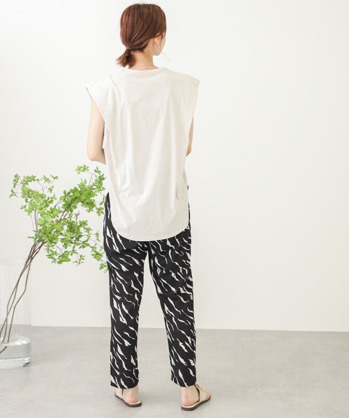 SENSE OF PLACE by URBAN RESEARCH（センスオブプレイスバイアーバンリサーチ）の「アニマルプリントパンツ(ゼブラ)（その他パンツ・レディース・ホワイト系その他/ブラック系その他・ONE）」の8枚目の写真