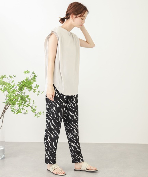 SENSE OF PLACE by URBAN RESEARCH（センスオブプレイスバイアーバンリサーチ）の「アニマルプリントパンツ(ゼブラ)（その他パンツ・レディース・ホワイト系その他/ブラック系その他・ONE）」の9枚目の写真