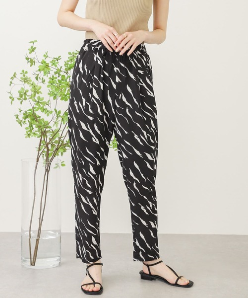 SENSE OF PLACE by URBAN RESEARCH（センスオブプレイスバイアーバンリサーチ）の「アニマルプリントパンツ(ゼブラ)（その他パンツ・レディース・ホワイト系その他/ブラック系その他・ONE）」の10枚目の写真