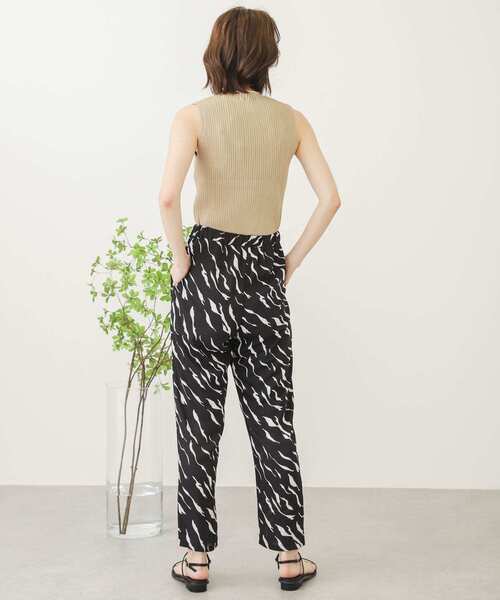 SENSE OF PLACE by URBAN RESEARCH（センスオブプレイスバイアーバンリサーチ）の「アニマルプリントパンツ(ゼブラ)（その他パンツ・レディース・ホワイト系その他/ブラック系その他・ONE）」の19枚目の写真