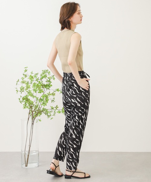 SENSE OF PLACE by URBAN RESEARCH（センスオブプレイスバイアーバンリサーチ）の「アニマルプリントパンツ(ゼブラ)（その他パンツ・レディース・ホワイト系その他/ブラック系その他・ONE）」の21枚目の写真
