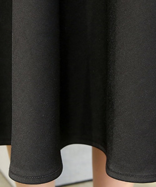 ミモレ丈フレアAラインスカート（スカート）｜Lace Ladies（レース