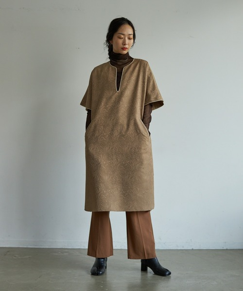 VACANCY（ヴァカンシー）の「ペイズリー柄ワンピース（ワンピース・レディース・グリーン/モカ/ナチュラル・FREE）」の12枚目の写真