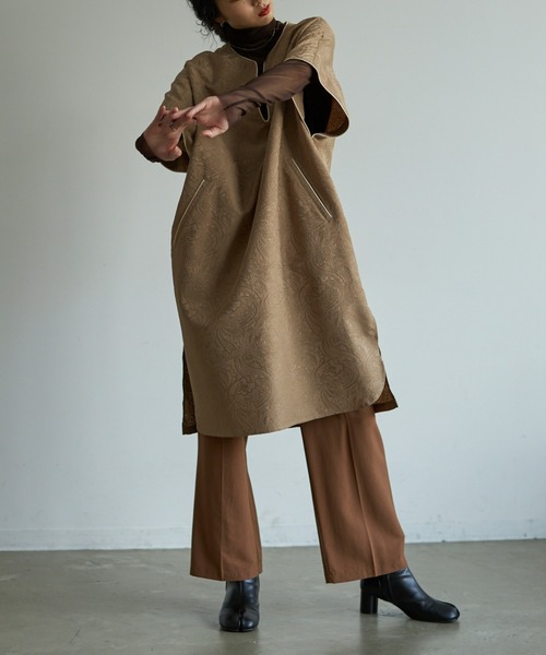 VACANCY（ヴァカンシー）の「ペイズリー柄ワンピース（ワンピース・レディース・グリーン/モカ/ナチュラル・FREE）」の5枚目の写真