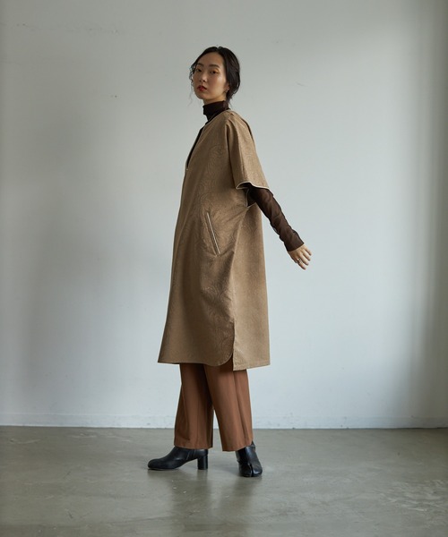 VACANCY（ヴァカンシー）の「ペイズリー柄ワンピース（ワンピース・レディース・グリーン/モカ/ナチュラル・FREE）」の14枚目の写真